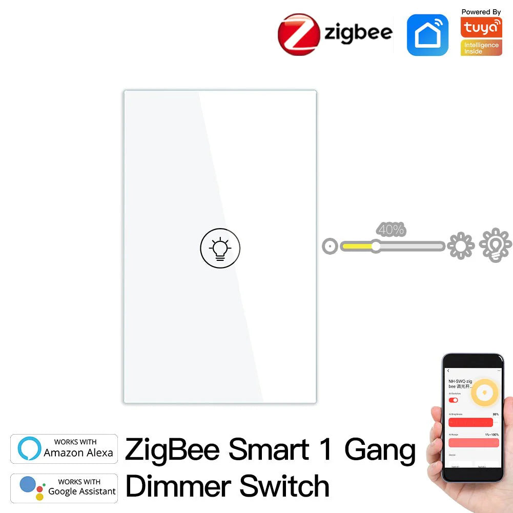 Apagador Atenuador Zigbee 1 Botón